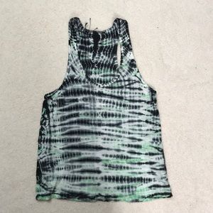 Proenza Schouler Tye Die Tank 😎 Green Black SM